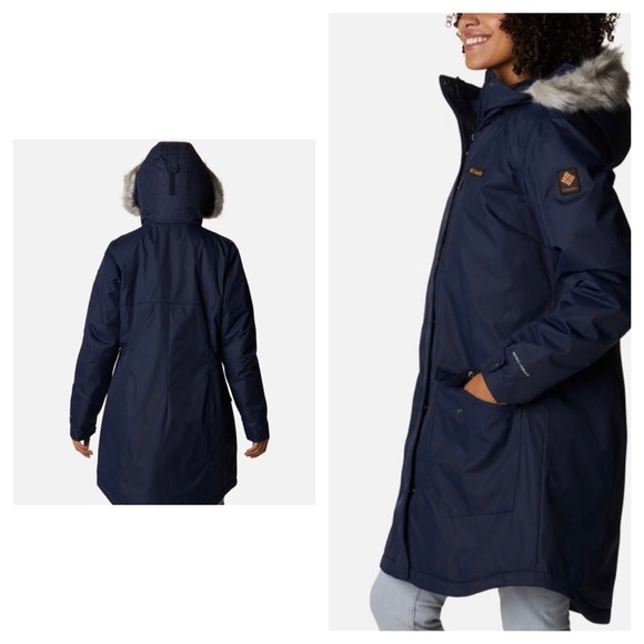 Columbia Women's Suttle Mountain Long Insulated Jacket Size Small - Picture 1 of 7